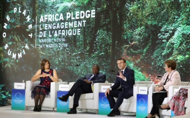 Macron appelle à placer l'environnement au cœur de l'économie