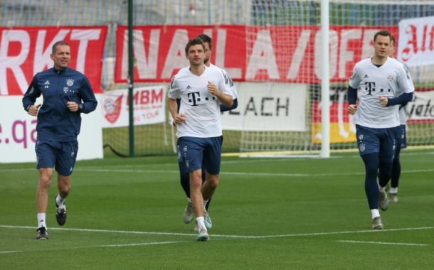 Le Bayern Munich reprend l'entraînement, ce lundi
